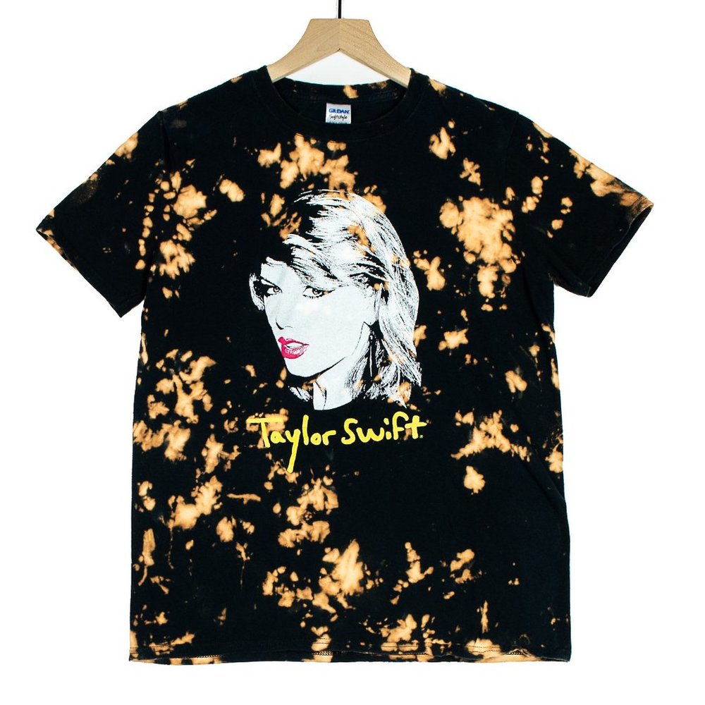 Taylor Swift Acid Wash Graphic Tee